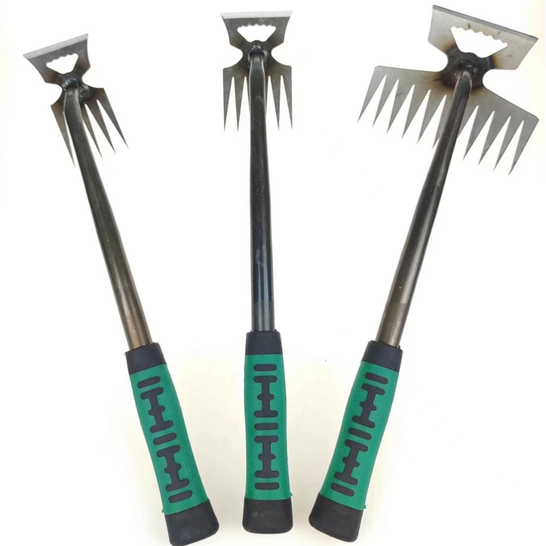 Gardening Hand Tools Yard - 2-in-1-Gartenrechen und Unkrautzieher, Schaufel, Handwurzelwerkzeug mit