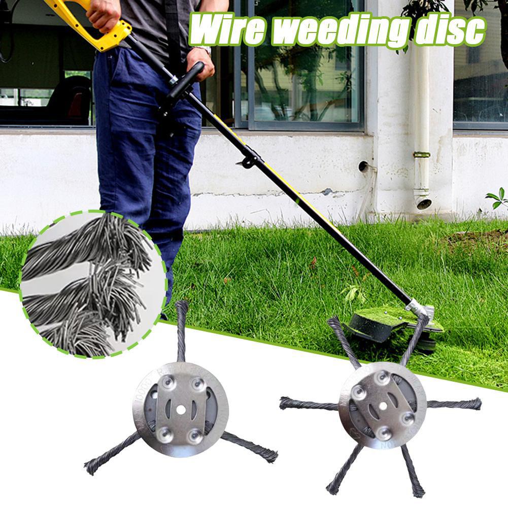 Gardening Tools Gift Set - Universeller Freischneiderkopf, 6/3 Köpfe, Stahldraht, Räder,