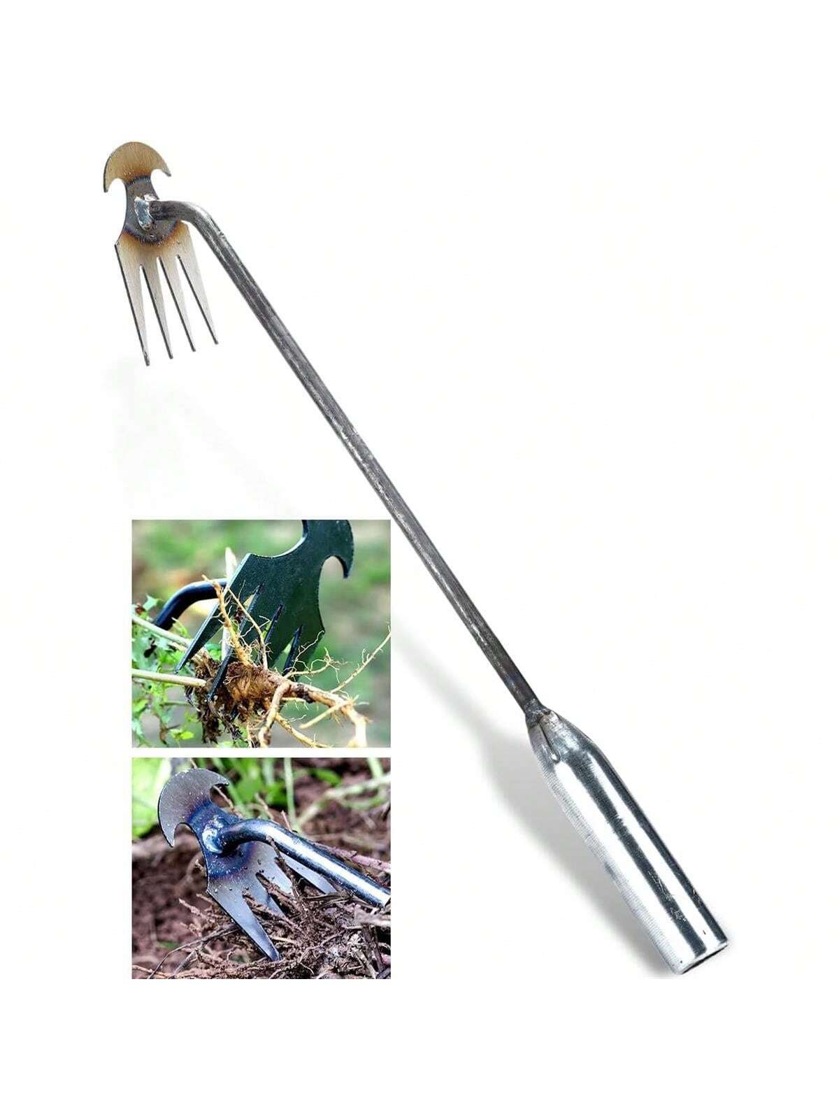 Gardening Tools For Weeds - 4 Zähne – Multifunktionaler Hand-Unkrautjäter für