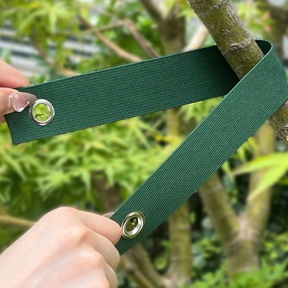 Plant Support Stake - 6 Stück Baumstützgurte aus Nylon, wetterbeständig,