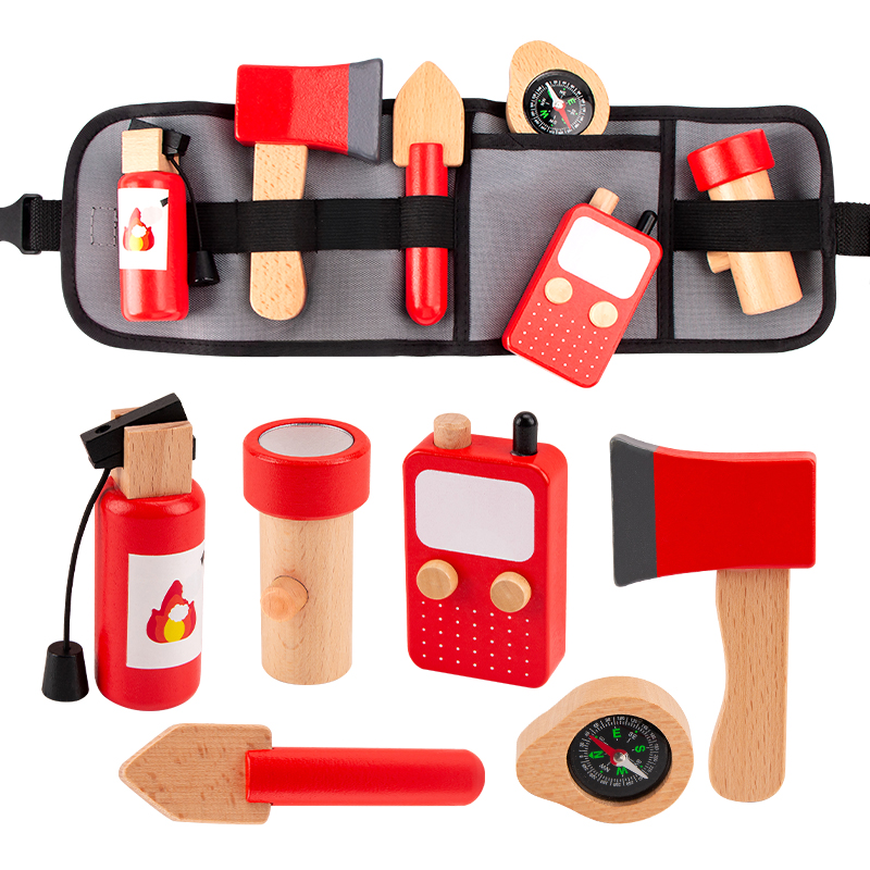 Gardening Tools For 3 Year Old - Kinder Holz Simulation Werkzeug Feuerwehrmann Taille