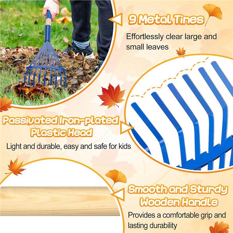 JHD 3X Kinderrechen mit Hartho – Gardening Tools For 3 Year Old Bewertung und Preis