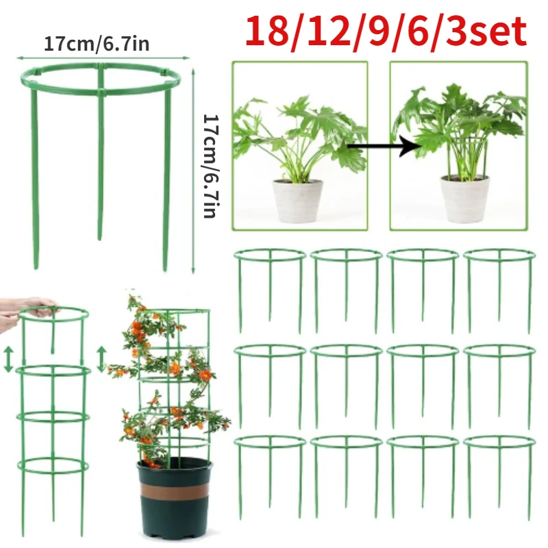 Tomatenkäfige, Spalier, Kunsts – Plant Support Stake Bewertung und Preis