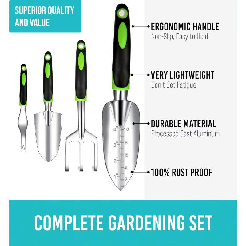 9-teiliges Ergonomisches Garte – Gardening Hand Tools Yard Bewertung und Preis