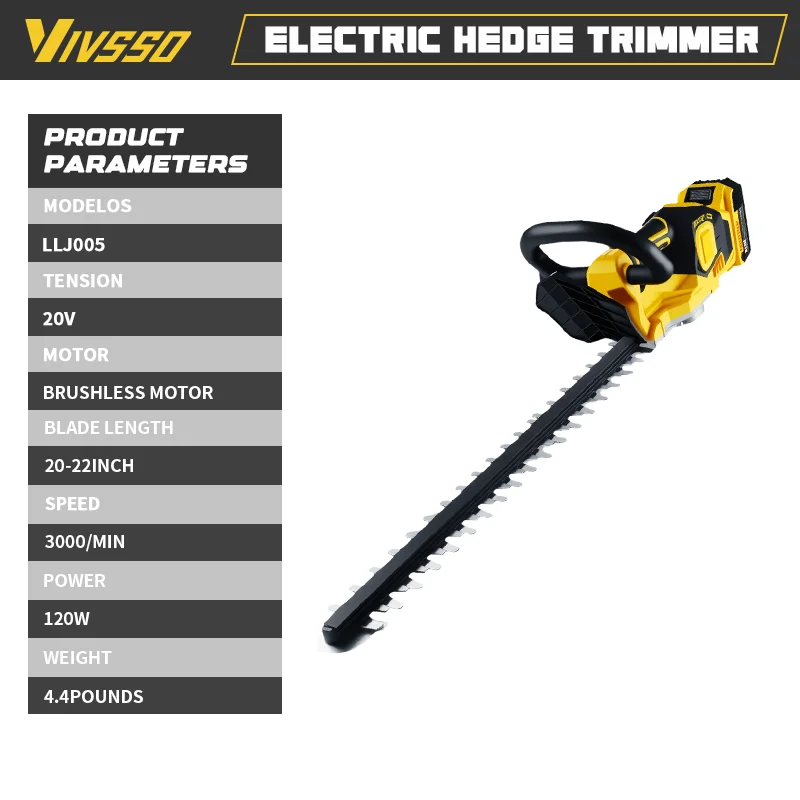 VIVSSO Akku-elektrischer Hecke – Gardening Tools For Weeds Bewertung und Preis