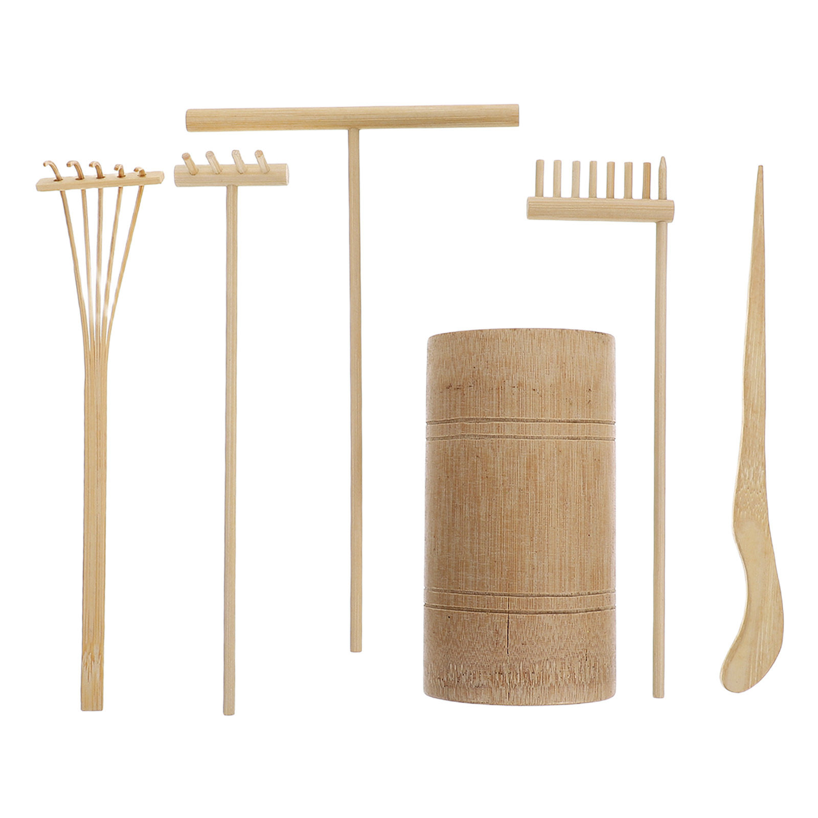 1 Set Zen-Sandgarten-Rechen-Ki – Gardening Tools Kit Bewertung und Preis