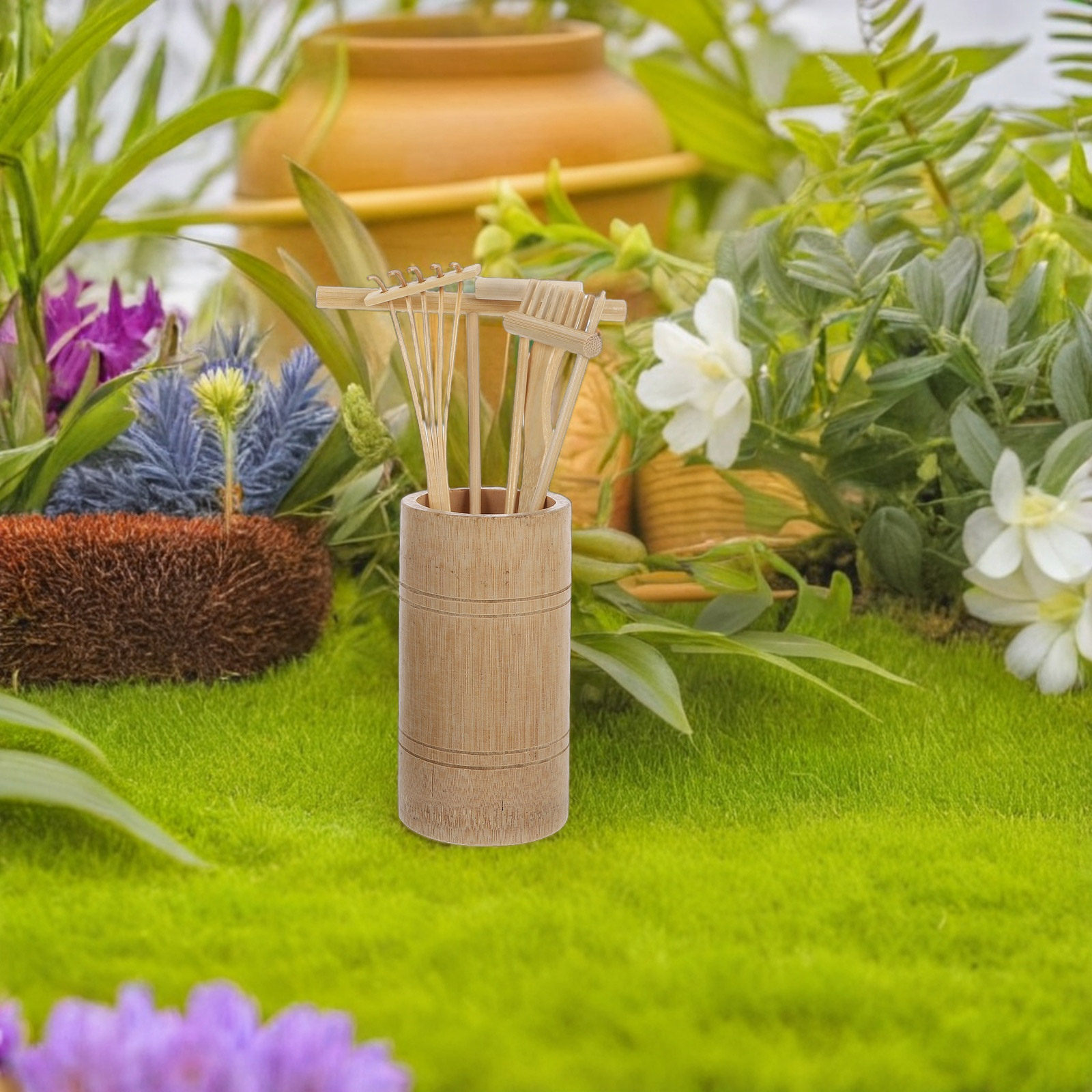 1 Set Zen-Sandgarten-Rechen-Ki – Gardening Tools Kit Bewertung und Preis