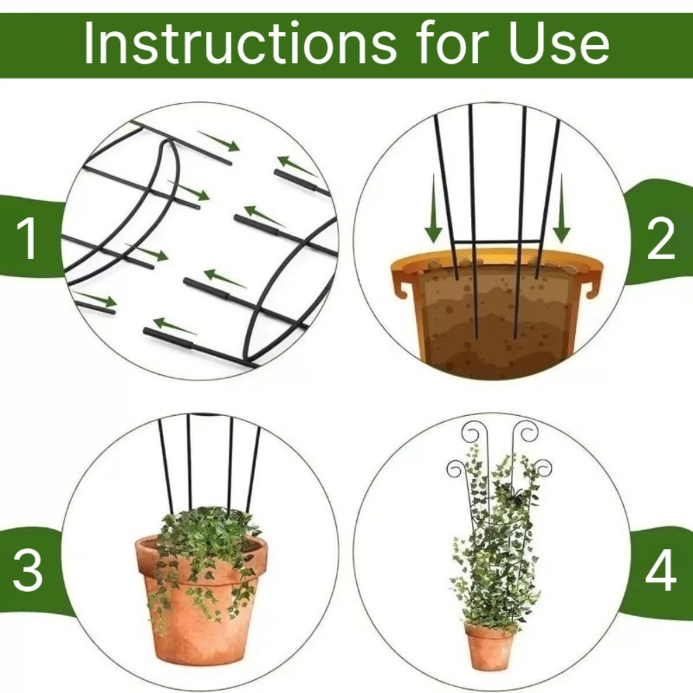Kletterpflanzen-Gitter aus ABS – Plant Support Stake Bewertung und Preis
