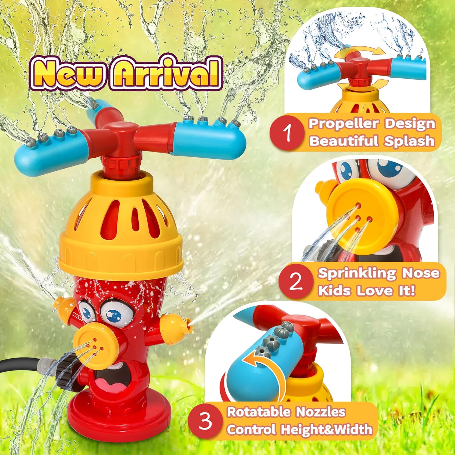 Wassersprüh-Spielzeug Hydrant- – Gardening Tools 2 Year Old Bewertung und Preis