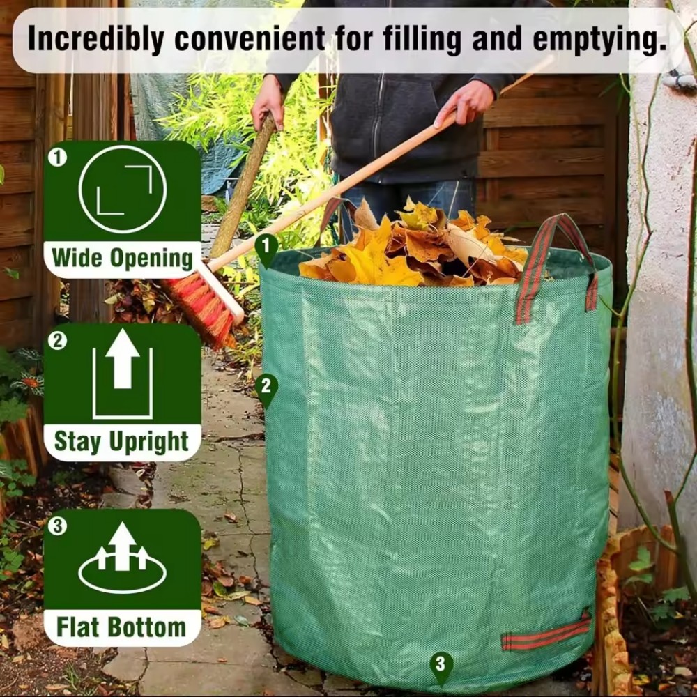 Aufstellbarer Garten-Laubsack, – Gardening Tools Types Bewertung und Preis